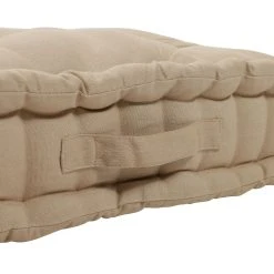 Comptoir De Famille Coussin Matelas Chambray Beige En Coton 11 Comptoir De Famille Coussin Matelas Chambray Beige En Coton -HARMONY Shop 113270 DET03 WEB