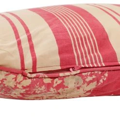 Comptoir De Famille Coussin Dosseret Margot Rouge En Coton -HARMONY Shop 200101 DET05 WEB