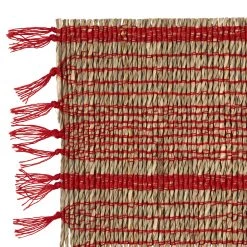 Comptoir De Famille Set De Table Damier Naturel Et Rouge -HARMONY Shop 201184 DET01 WEB