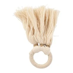 Comptoir De Famille Rond De Serviette Fil De Coton Blanc Cassé -HARMONY Shop 201604 DET02 WEB