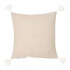 Comptoir De Famille Coussin Beige 40x40cm En Coton - Emeline -HARMONY Shop 201606 DEB WEB