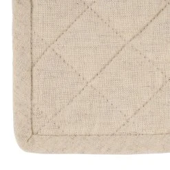 Comptoir De Famille Gant Et Manique Naturel En Coton Et Lin - Chambray -HARMONY Shop 201613 DET02 WEB