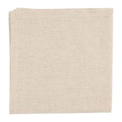 Comptoir De Famille Serviettes X4 Naturel En Coton Et Lin - Chambray -HARMONY Shop 201615 DET02 WEB