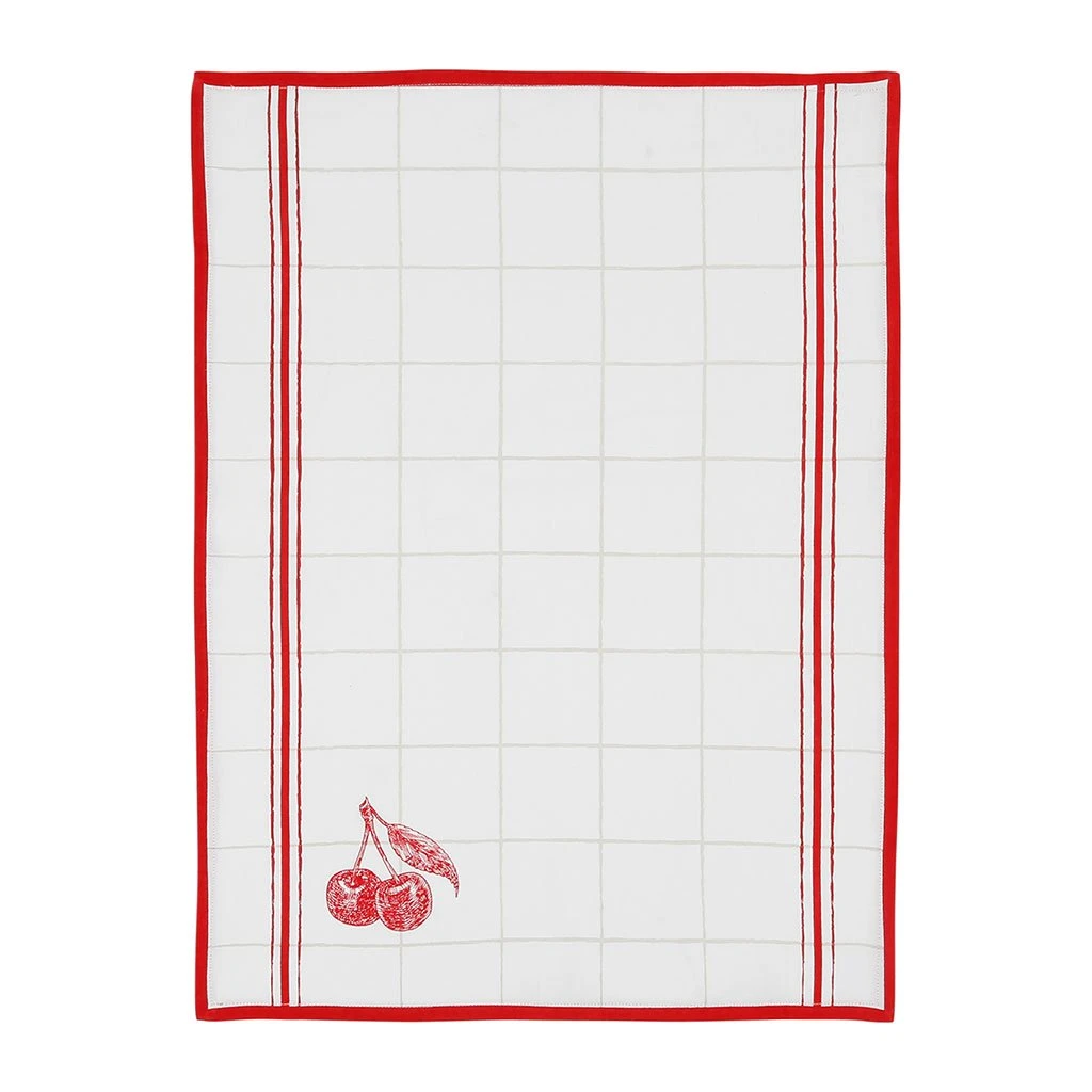 Comptoir De Famille Torchon Damier Collect Rouge 50x70cmen Coton - Louise 3 Comptoir De Famille Torchon Damier Collect Rouge 50x70cmen Coton - Louise