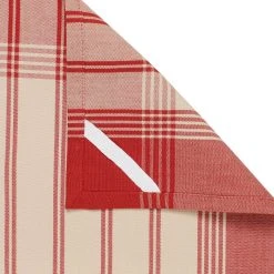 Comptoir De Famille 3 Torchons Campagne Rouges En Coton -HARMONY Shop 249 DET02 WEB