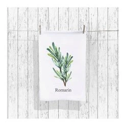 Côté Table Set De 5 Torchons Aroma Vert Et Lin En Coton -HARMONY Shop 29537 FRN01 WEB