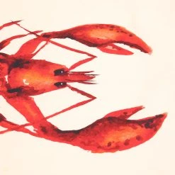 Côté Table Set De 5 Torchons Crustace En Coton -HARMONY Shop 29538 DET04 WEB