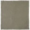 HARMONY HAOMY Serviette De Table Venise Naturel 40x40cm En Lin Lave