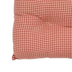 Comptoir De Famille Galette De Chaise Carrée Rouge En Coton 10 Comptoir De Famille Galette De Chaise Carrée Rouge En Coton -HARMONY Shop 3107 DET02 WEB