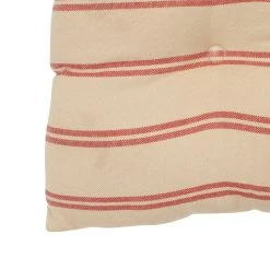 Comptoir De Famille Galette De Chaise Carrée Rouge En Coton 11 Comptoir De Famille Galette De Chaise Carrée Rouge En Coton -HARMONY Shop 3107 DET03 WEB