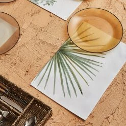 Côté Table Set Table Palmier Vert 45x30cm En Vinyl Et Polyester -HARMONY Shop 31770 amb hd 2022 01 pe ct 11654