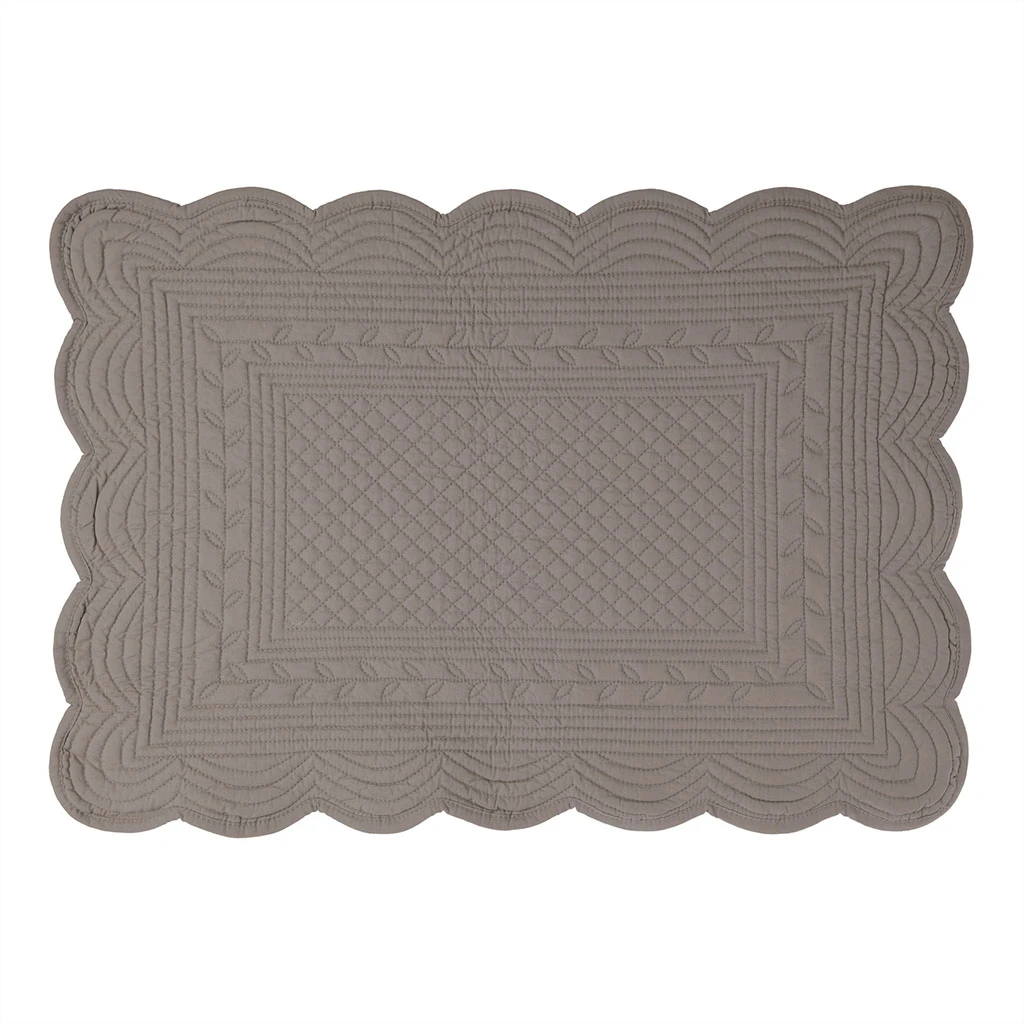 Côté Table Set De Table Rectangulaire Poivre En Coton 3 Côté Table Set De Table Rectangulaire Poivre En Coton