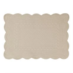 Côté Table Set De Table Rectangulaire Mastic En Coton