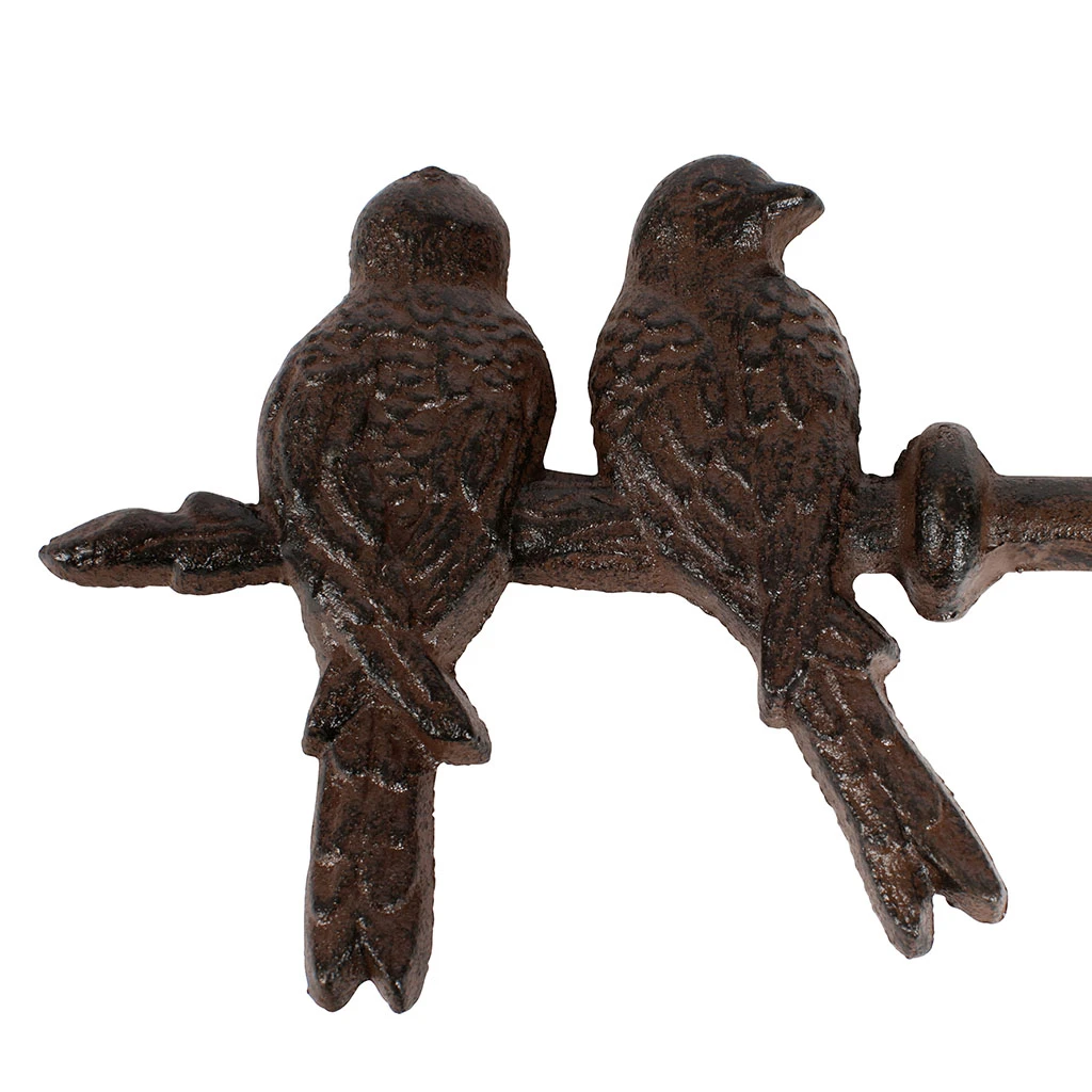 Comptoir De Famille Paire D'embouts Fauvette Acc-rideau Naturel En Fonte 4 Comptoir De Famille Paire D'embouts Fauvette Acc-rideau Naturel En Fonte – Image 2