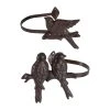 Comptoir De Famille Paire D'embrasses Fauvette Accroche Rideau Naturel En Fonte -HARMONY Shop 3321 DEB WEB