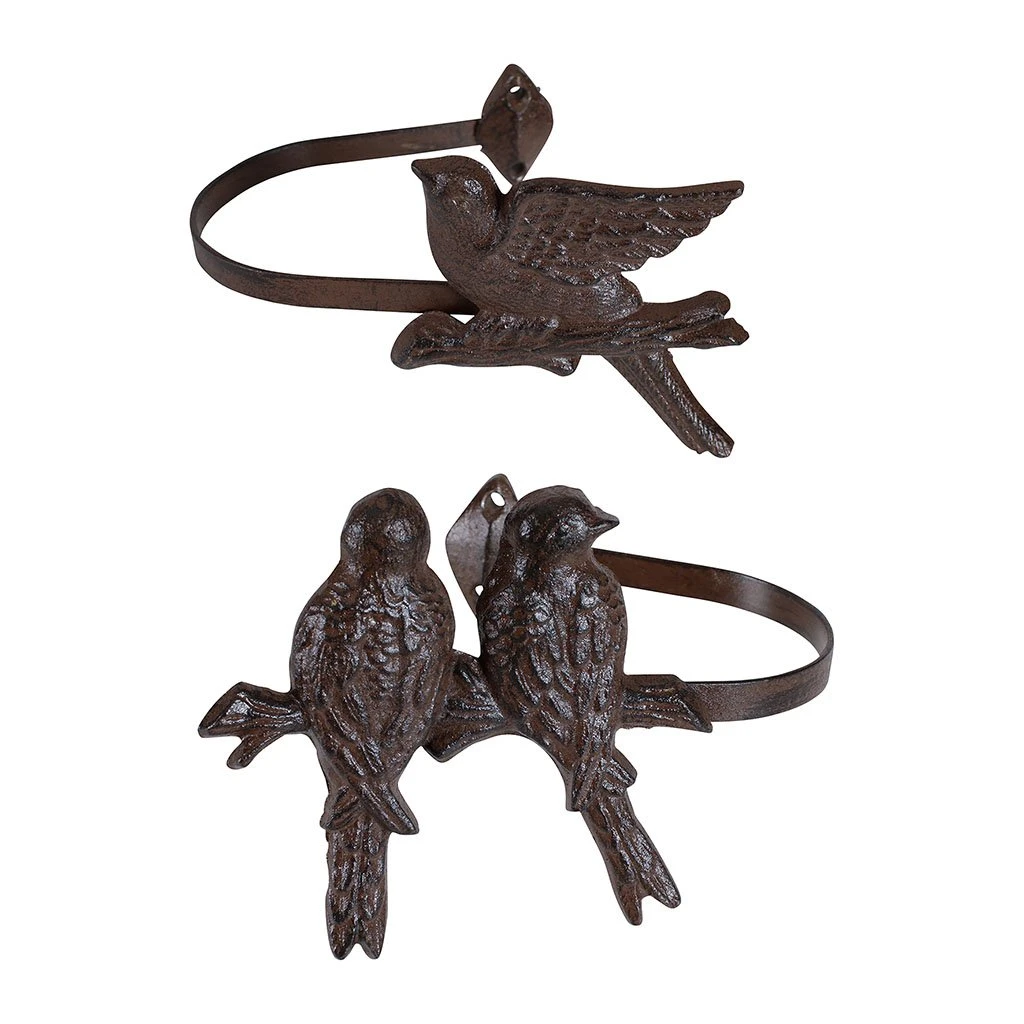 Comptoir De Famille Paire D'embrasses Fauvette Accroche Rideau Naturel En Fonte 3 Comptoir De Famille Paire D'embrasses Fauvette Accroche Rideau Naturel En Fonte