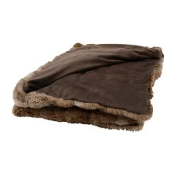 Côté Table Plaid Refuge Taupe 170X130cm -HARMONY Shop 36992 DET02 WEB