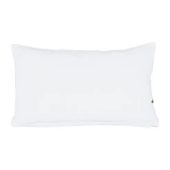 Côté Table Housse De Coussin Pampa Blanc Et Bronze 50X30cm -HARMONY Shop 37187 DET01 WEB