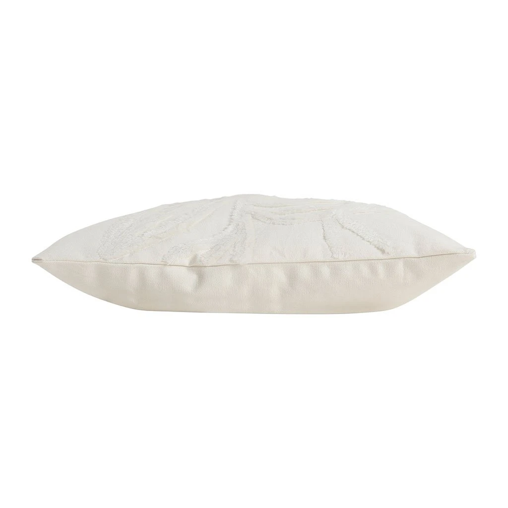 Côté Table Housse De Coussin Dune Blanc Cassé 45x45cm Coton 5 Côté Table Housse De Coussin Dune Blanc Cassé 45x45cm Coton – Image 3