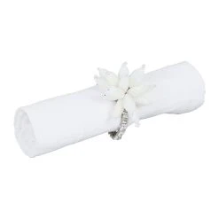 Côté Table Rond Serviette Fleuri Blanc D4cm Fer Et Verre 8 Côté Table Rond Serviette Fleuri Blanc D4cm Fer Et Verre -HARMONY Shop 37736 DET02 WEB