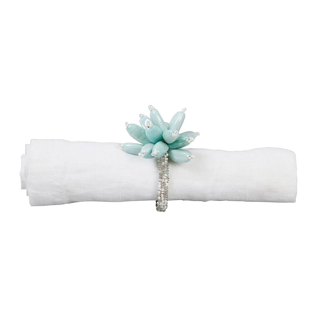 Côté Table Rond Serviette Fleuri Agua D4cm En Fer Et Verre 4 Côté Table Rond Serviette Fleuri Agua D4cm En Fer Et Verre – Image 2
