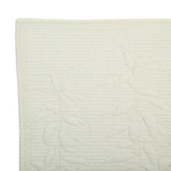 Côté Table Set Table Boutis Ivoire 48x34cm Coton -HARMONY Shop 37969 DET01 WEB