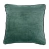 Côté Table Housse De Coussin En Velours De Coton Vert 45x45cm - Velvetin 1 Côté Table Housse De Coussin En Velours De Coton Vert 45x45cm - Velvetin -HARMONY Shop 38041 DEB WEB