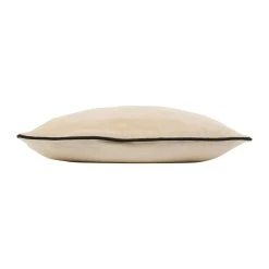 Côté Table Housse De Coussin En Velours De Coton Blanc Casse 45x45cm - Velvetin 7 Côté Table Housse De Coussin En Velours De Coton Blanc Casse 45x45cm - Velvetin -HARMONY Shop 38045 DET02 WEB
