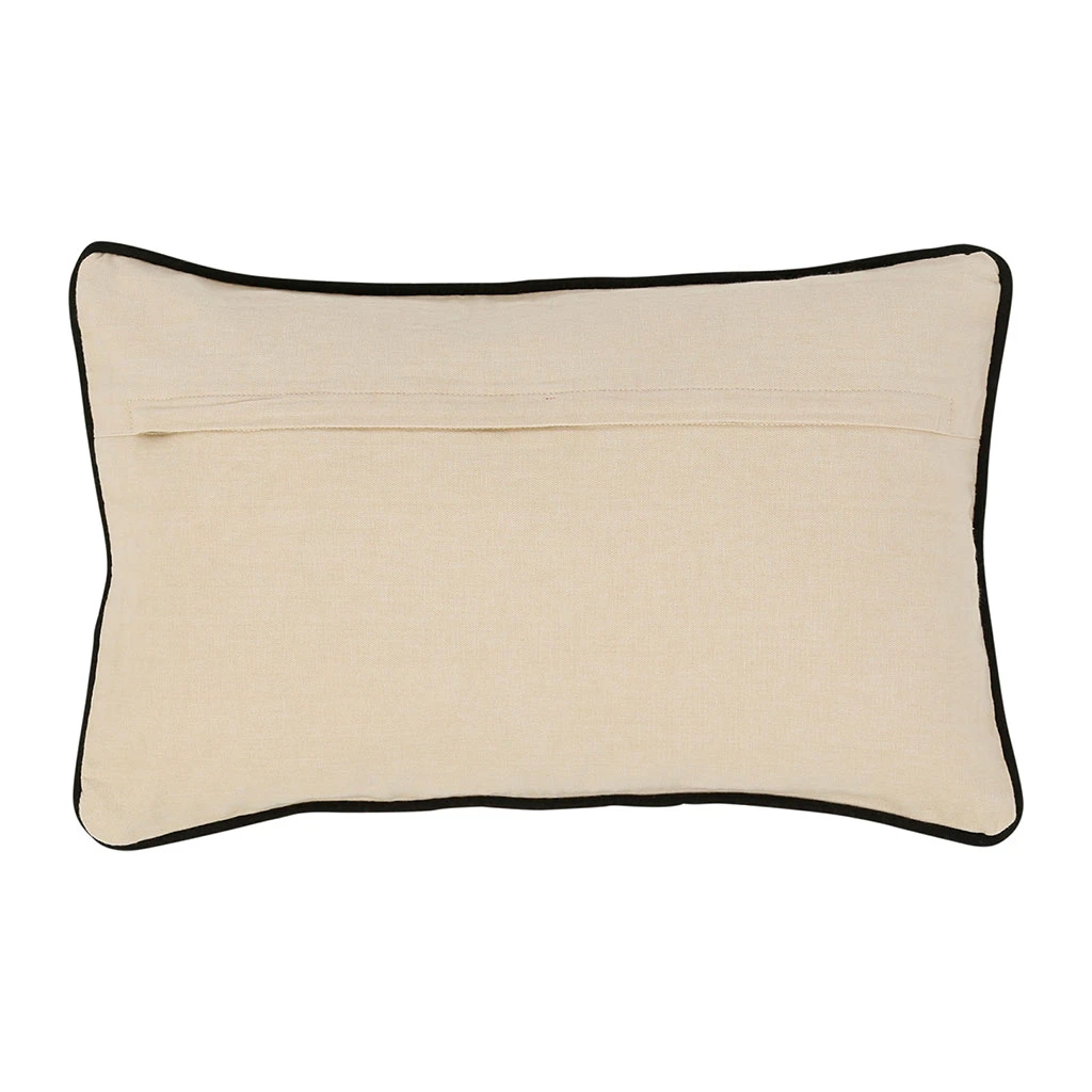 Côté Table Housse De Coussin En Velours De Coton Blanc Casse 50x30cm - Velvetin 4 Côté Table Housse De Coussin En Velours De Coton Blanc Casse 50x30cm - Velvetin – Image 2
