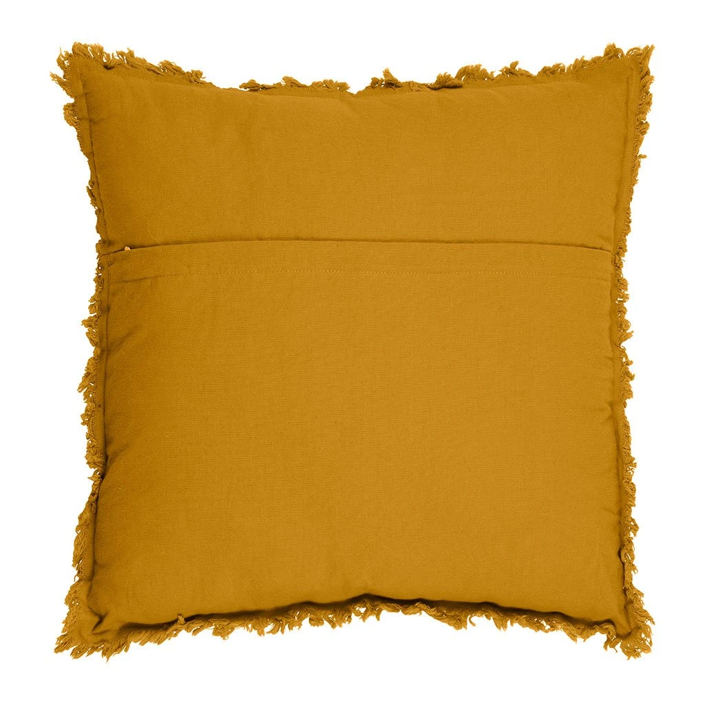Côté Table Housse De Coussin En Coton Cumin 45x45cm - Nalia 4 Côté Table Housse De Coussin En Coton Cumin 45x45cm - Nalia – Image 2