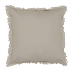 Côté Table Housse De Coussin En Coton Naturel 45x45cm - Nalia