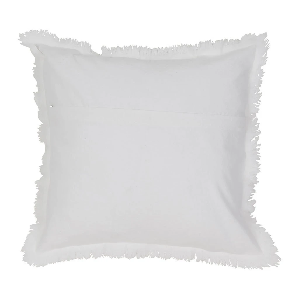 Côté Table Housse De Coussin En Coton Blanc 45x45cm - Nalia 4 Côté Table Housse De Coussin En Coton Blanc 45x45cm - Nalia – Image 2