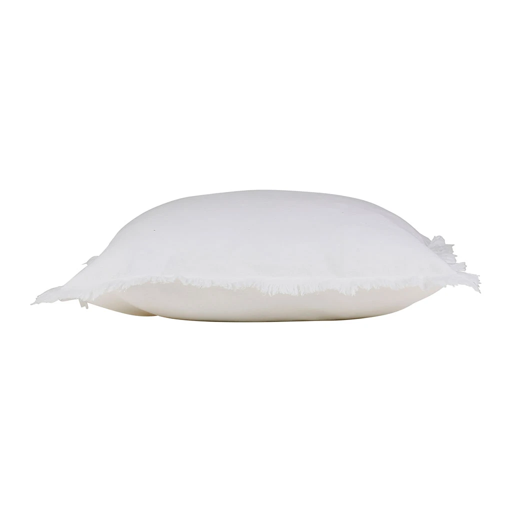 Côté Table Housse De Coussin En Coton Blanc 45x45cm - Nalia 5 Côté Table Housse De Coussin En Coton Blanc 45x45cm - Nalia – Image 3