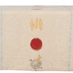 Jardin D'Ulysse Nappe Carrée Poule Vintage Naturel Et Rouge 145x145cm 7 Jardin D'Ulysse Nappe Carrée Poule Vintage Naturel Et Rouge 145x145cm -HARMONY Shop 466359 DET02 WEB