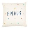 Jardin D'Ulysse Coussin à Pois Amour Brodée écru Et Noir 45x45cm Coton - Famille 2 Jardin D'Ulysse Coussin à Pois Amour Brodée écru Et Noir 45x45cm Coton - Famille -HARMONY Shop 467179 DEB WEB