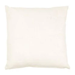 Jardin D'Ulysse Coussin à Pois Amour Brodée écru Et Noir 45x45cm Coton - Famille -HARMONY Shop 467179 DET02 WEB