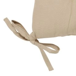 Comptoir De Famille Galette De Chaise Carrée Beige En Coton 8 Comptoir De Famille Galette De Chaise Carrée Beige En Coton -HARMONY Shop 5452 DET02 WEB