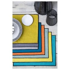 HARMONY HAOMY Set De Table Borgo Safran 35x48cm -HARMONY Shop 602776 FRN03 WEB