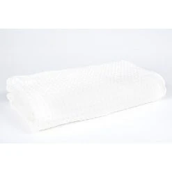 HARMONY HAOMY Plaid Tempo Craie 130x200cm