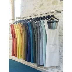 HARMONY HAOMY Tablier De Cuisine Kyoto Celadon 90x130cm 100% Lin Lavé 7 HARMONY HAOMY Tablier De Cuisine Kyoto Celadon 90x130cm 100% Lin Lavé -HARMONY Shop 602880 FRN02 WEB