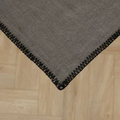 HARMONY HAOMY Nappe Letia Granit 170x170cm 100% Lin Lavé -HARMONY Shop 602960 SITU03 WEB
