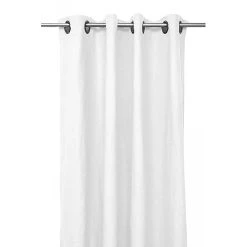 HARMONY HAOMY Rideau Propriano Blanc 280cm En Lin Lavé -HARMONY Shop 602995 FRN01 WEB