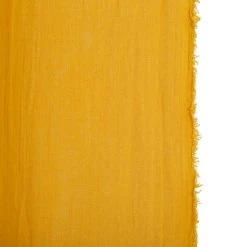 HARMONY HAOMY Rideau Propriano Safran 140x280cm 100% Lin Lavé -HARMONY Shop 603002 DET01 WEB