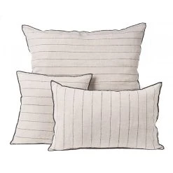 HARMONY HAOMY Coussin Calvi Naturel 40x60cm 100% Lin Lavé -HARMONY Shop 603017 FRN01 WEB