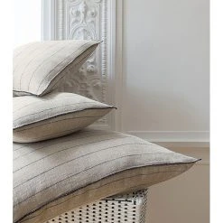 HARMONY HAOMY Coussin Calvi Naturel 40x60cm 100% Lin Lavé -HARMONY Shop 603017 FRN02 WEB