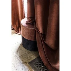 HARMONY HAOMY Rideau Avec Oeillets Celadon En Coton 135x300cm -Delhi -HARMONY Shop 606613 FRN04 WEB