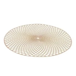 Decoris Set De Table Rosace En Simili Cuir