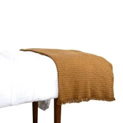 HARMONY HAOMY Plaid Tempo Ii Tabac 130x200cm -HARMONY Shop 621100 SITU02 WEB