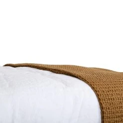 HARMONY HAOMY Plaid Tempo Ii Tabac 130x200cm -HARMONY Shop 621100 SITU04 WEB