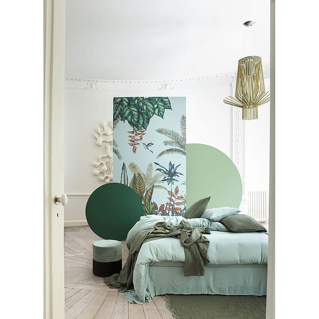 HARMONY HAOMY Taie D'oreiller Dili Kaki 50x70cm 4 HARMONY HAOMY Taie D'oreiller Dili Kaki 50x70cm – Image 2